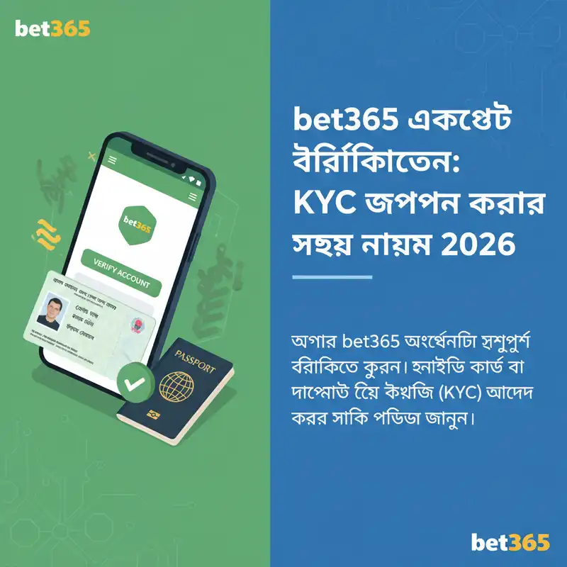 bet365 একাউন্ট ভেরিফিকেশন গাইড ২০২৬